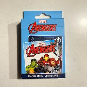 Marvel Avengers Heroic Playing Cards - Red and Blue